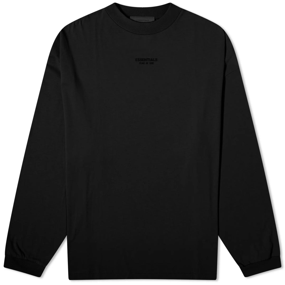 Fear of God Essentials Longsleeve Shirt Jet Black