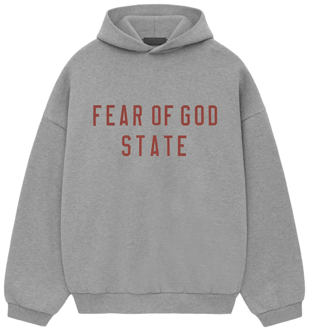 Fear of God Essentials Fleece Hoodie Dark Heather