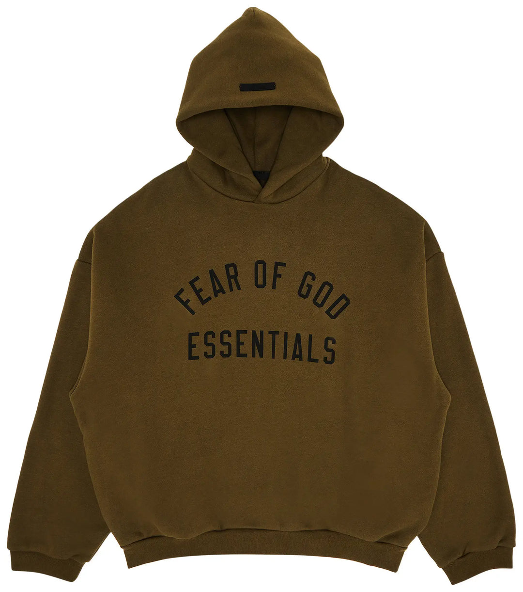 Fear of God Essentials Fleece Hoodie Olive