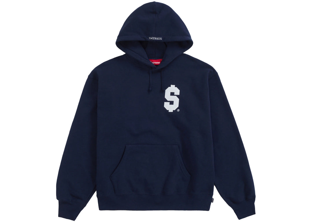 Supreme $ Hooded Sweatshirt Navy