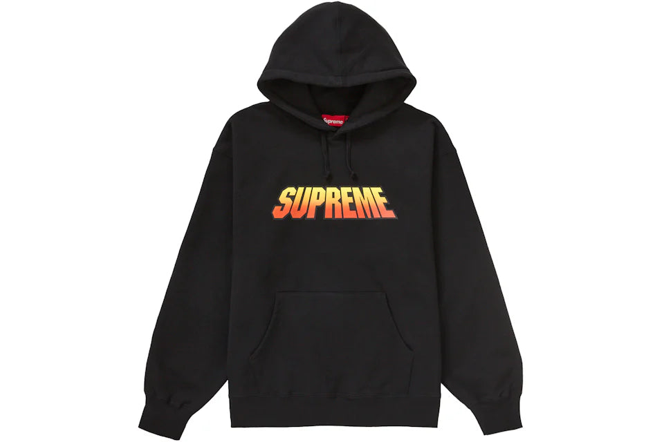 Supreme Gradient Hooded Sweatshirt Black