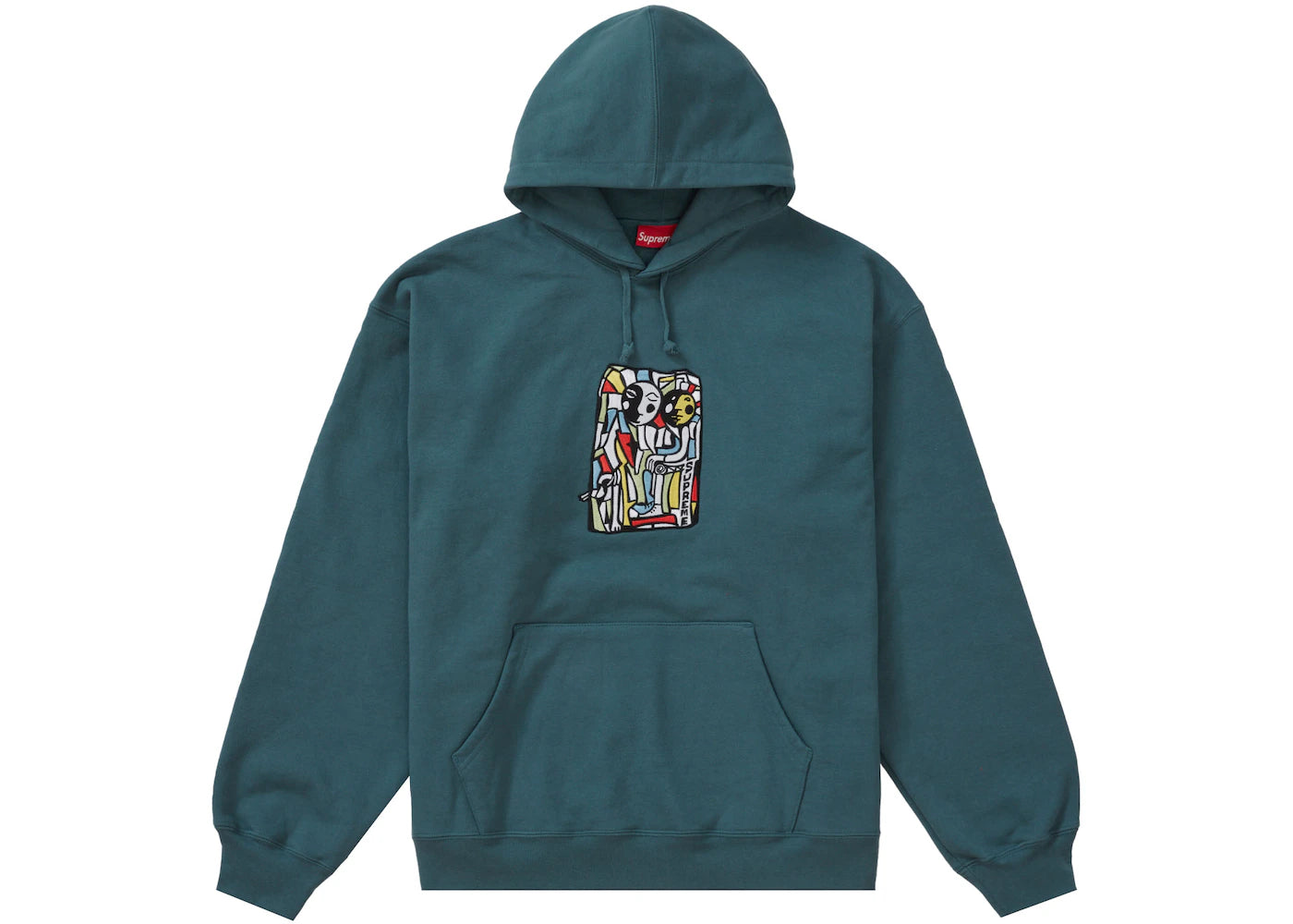 Supreme Neil Blender Mosaic Hooded Sweatshirt Slate – UnCommon