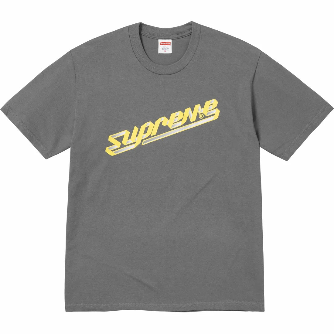Supreme Banner Tee (FW23) Charcoal – UnCommon Boutique