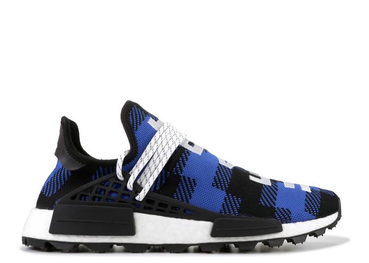 adidas NMD Hu Pharrell x BBC Blue Plaid