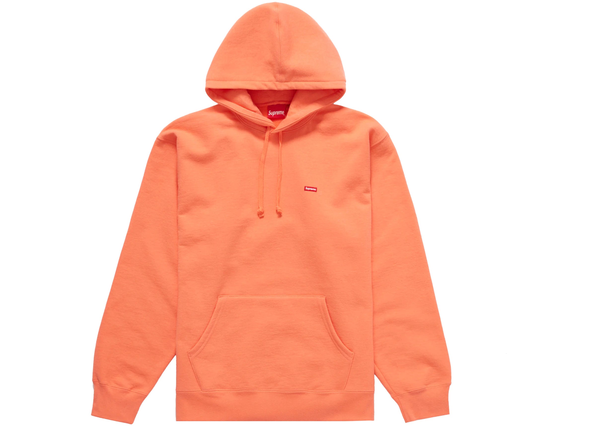 Supreme Small Box Hooded Sweatshirt (SS22) Apricot