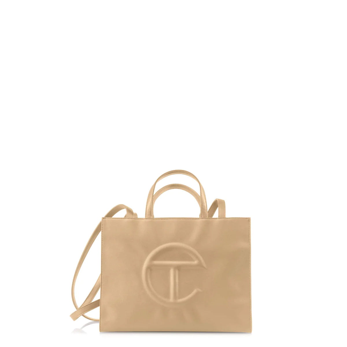 Telfar Shopping Bag Medium Cream UnCommon Boutique