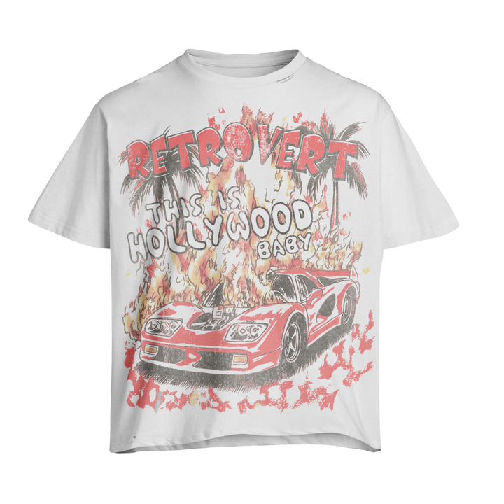 RETROVERT RED HOLLYWOOD T-SHIRT