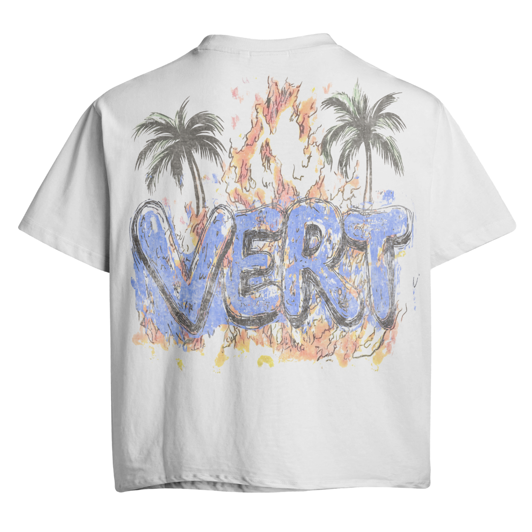 RETROVERT BLUE HOLLYWOOD T-SHIRT