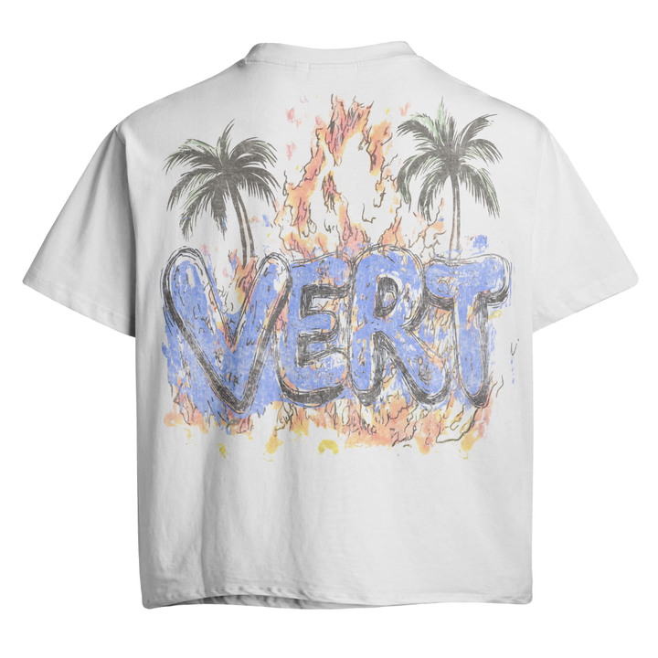 RETROVERT BLUE HOLLYWOOD T-SHIRT