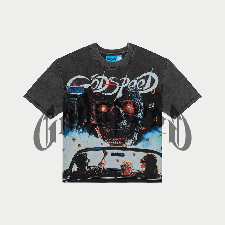 GODSPEED Drive-In Tee Grey Wash