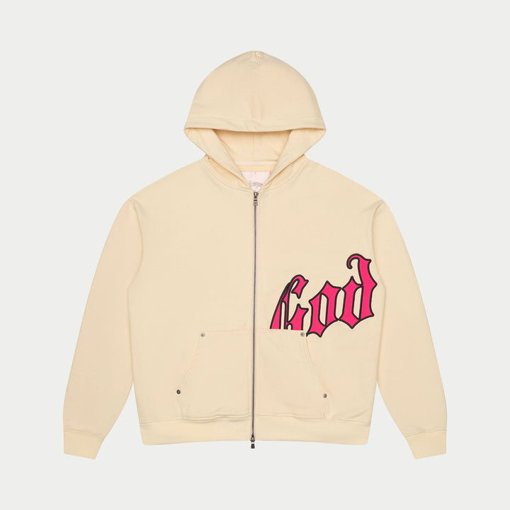 GODSPEED OG Logo Sweatsuit Bone/Pink