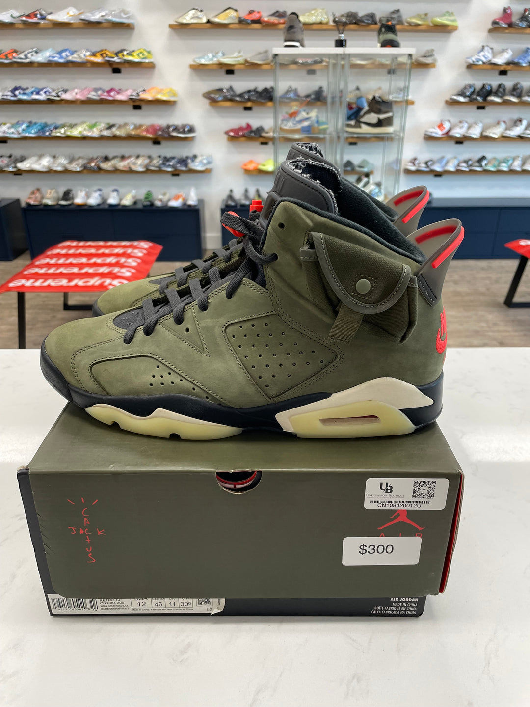 Jordan 6 Retro Travis Scott- Worn