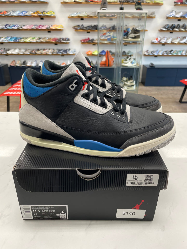 Jordan 3 Retro OG Rare Air- Worn