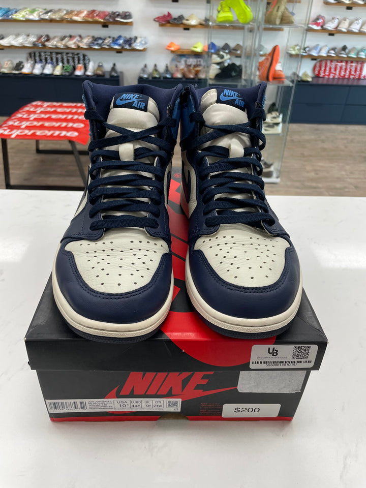 Jordan 1 Retro High Obsidian- Worn