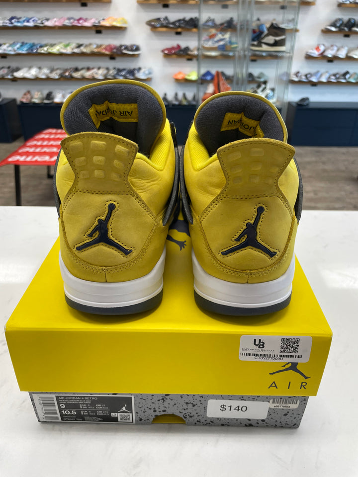 Jordan 4 Retro Lightning (2021)- Worn