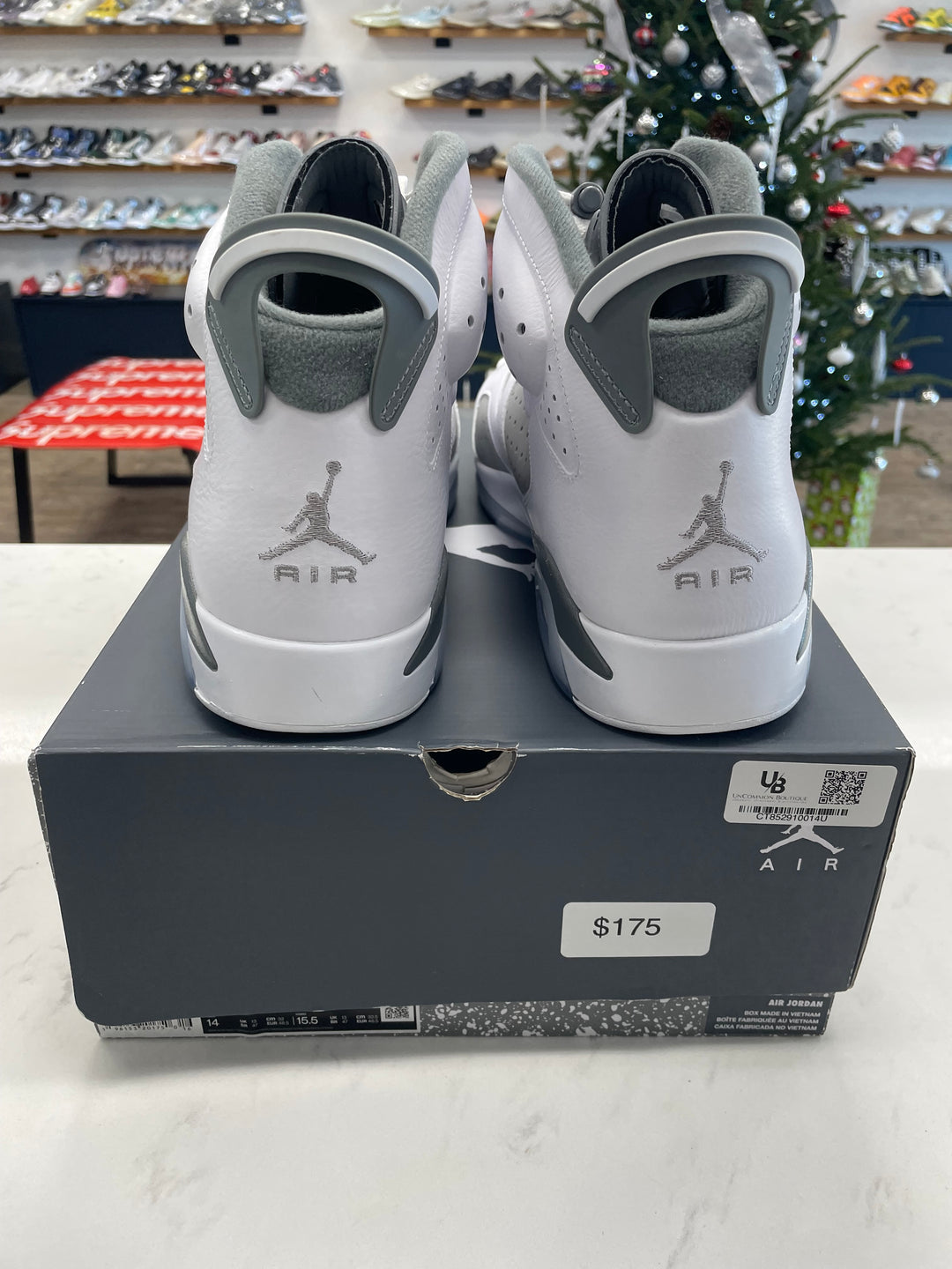 Jordan 6 Retro Cool Grey- Worn