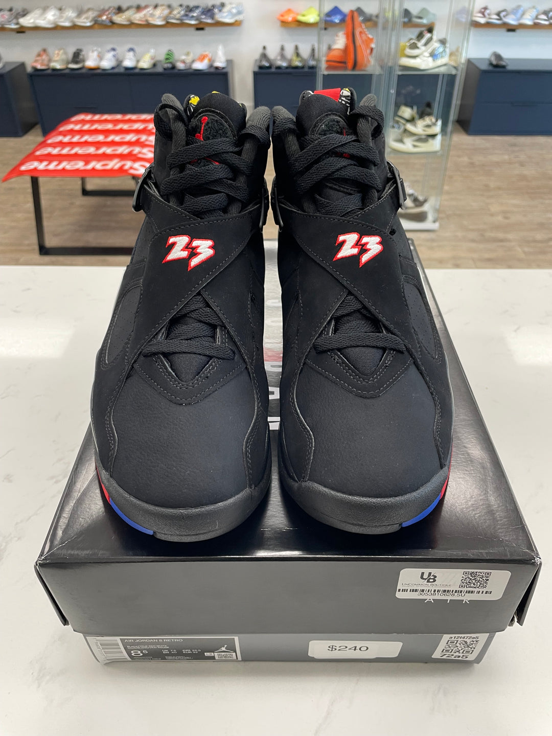 Jordan 8 Retro Playoffs (2023)- Worn