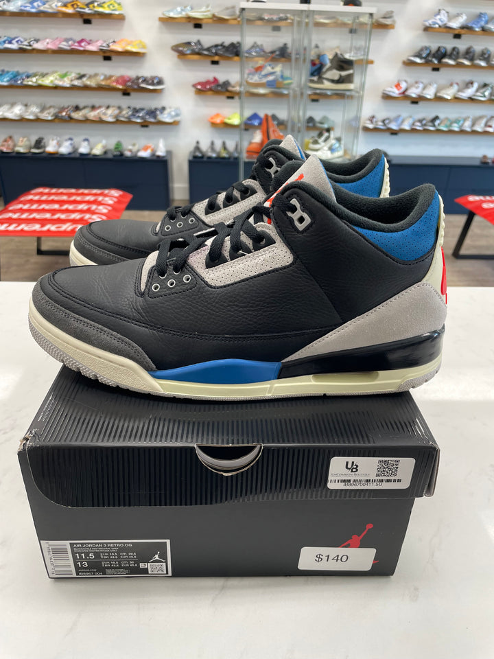 Jordan 3 Retro OG Rare Air- Worn