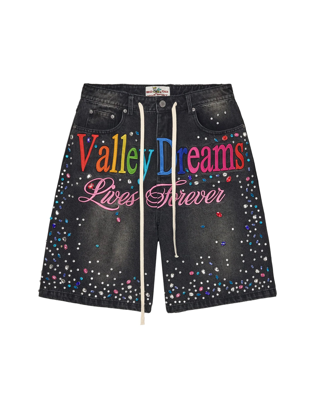 Vale Forever Ice Cream Jorts Black