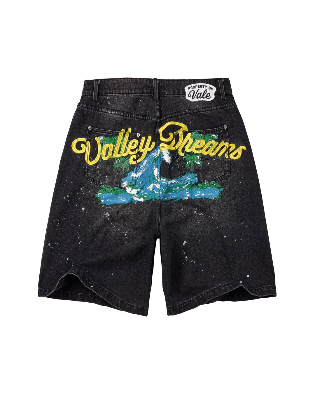 Vale Forever Paradise Jorts Black
