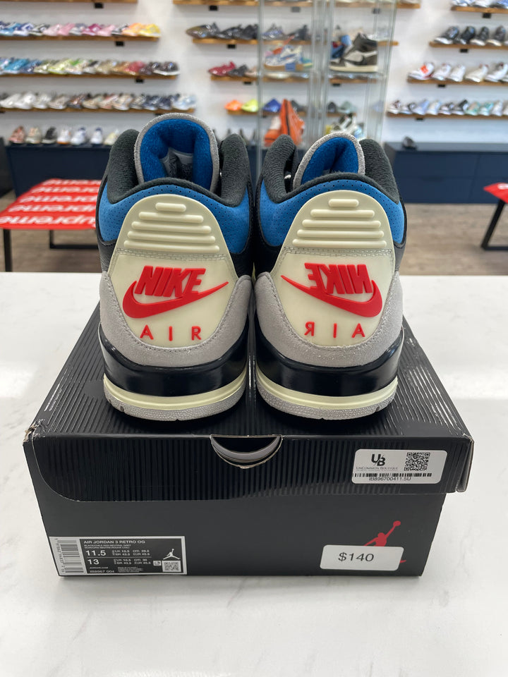 Jordan 3 Retro OG Rare Air- Worn