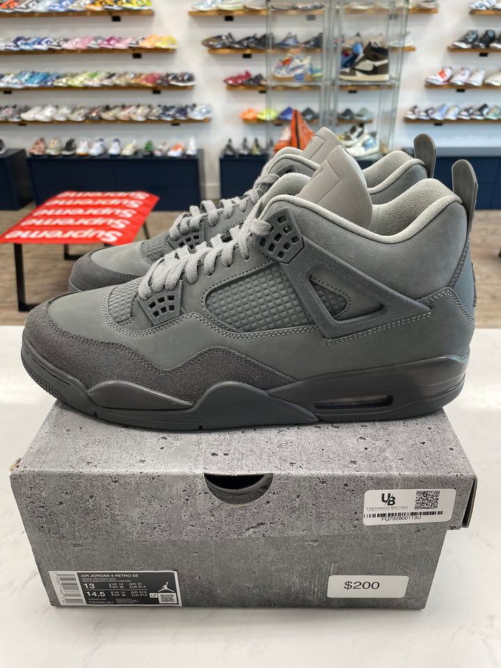 Jordan 4 Retro SE Paris Olympics Wet Cement- Worn