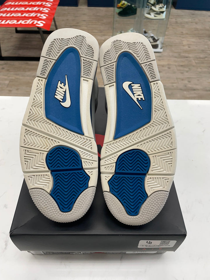 Jordan 4 Retro Military Blue (2024)- Worn