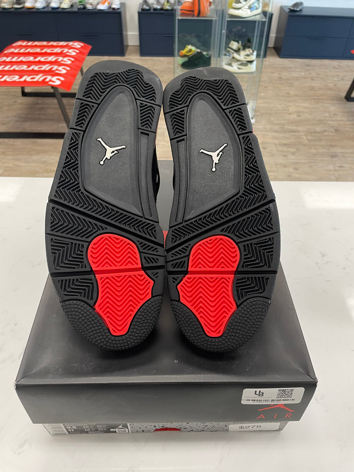Jordan 4 Retro Red Thunder- Worn