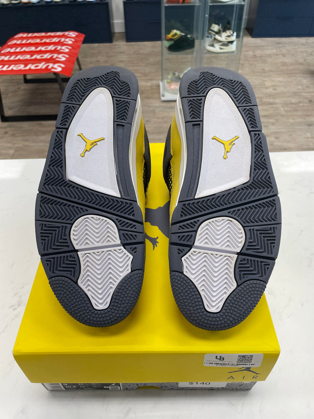 Jordan 4 Retro Lightning (2021)- Worn