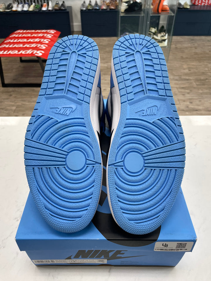 Jordan 1 Retro High OG UNC Toe- Worn