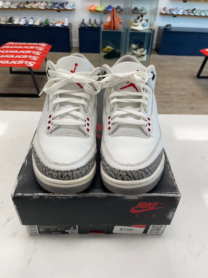 Jordan 3 Retro White Cement Reimagined- Worn