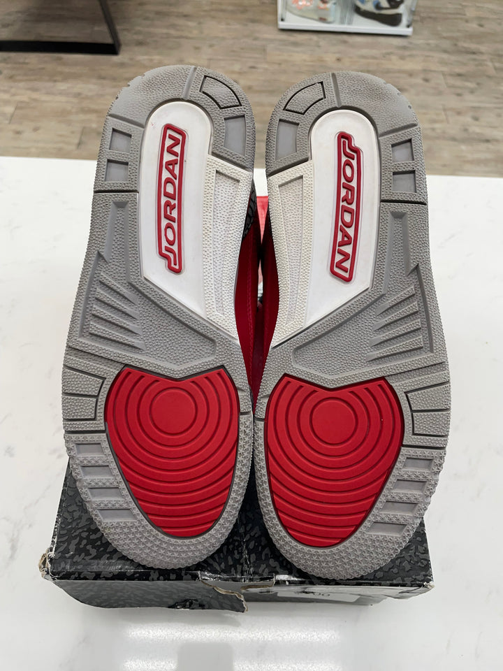 Jordan 3 Retro SE Fire Red (GS)- Worn