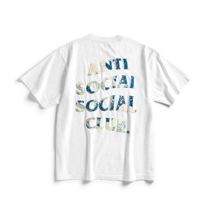 ASSC Tonkatsu: Boro Wave Tee White