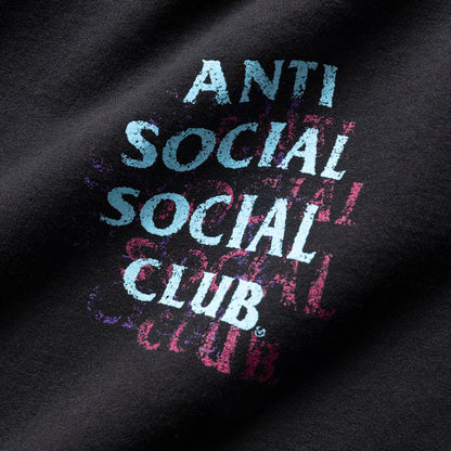 ASSC Distressed Tee Black