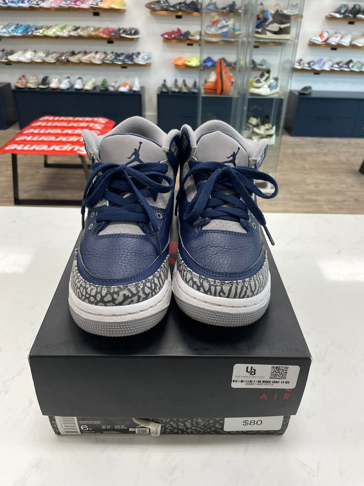 Jordan 3 Retro Georgetown (2021) (GS)- Worn