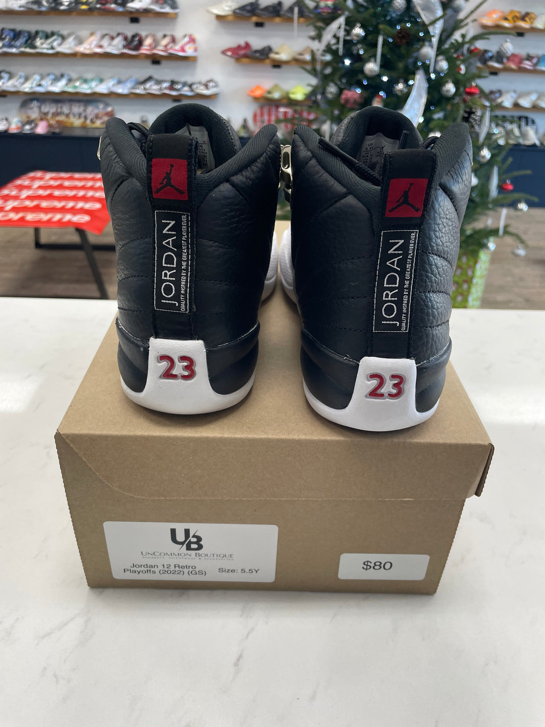 Jordan 12 Retro Playoffs (2022) (GS)- Worn