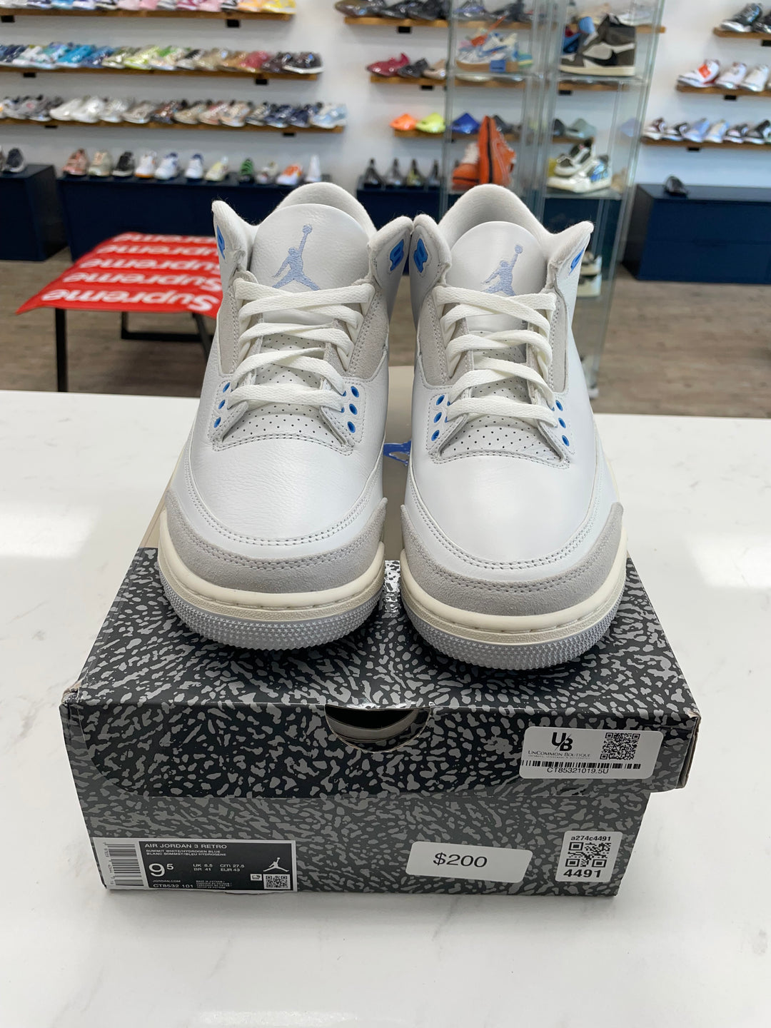 Jordan 3 Retro Lucky Shorts- Worn