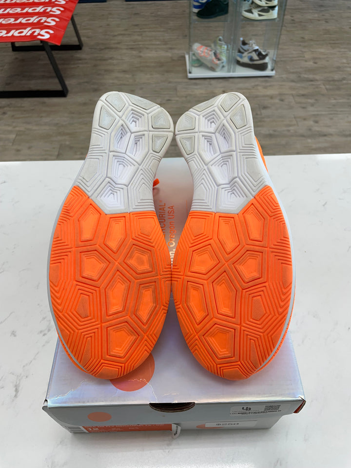 Nike Zoom Fly Mercurial Off-White Total Orange- Worn
