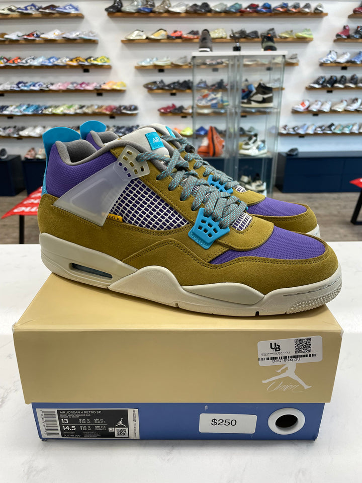 Jordan 4 Retro SP 30th Anniversary Union Desert Moss- Worn