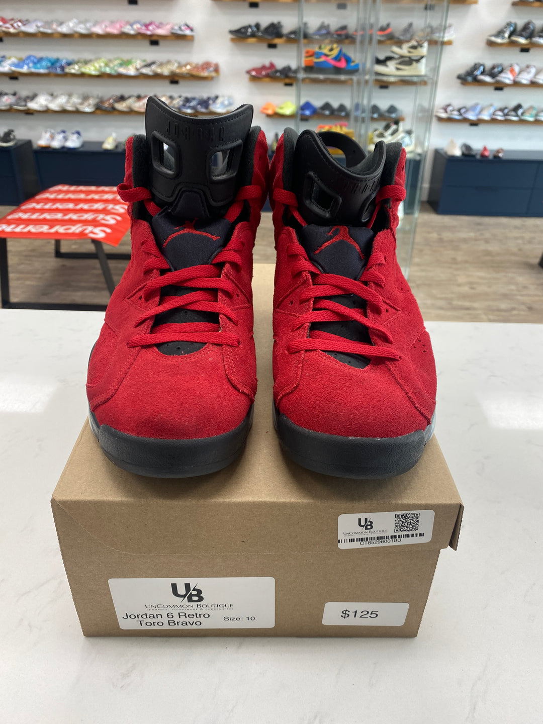 Jordan 6 Retro Toro Bravo- Worn