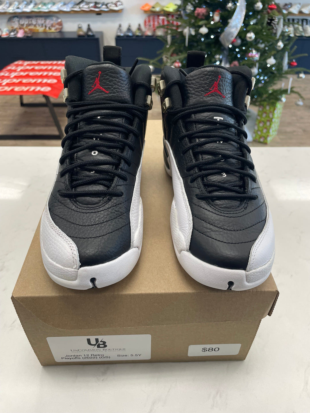 Jordan 12 Retro Playoffs (2022) (GS)- Worn