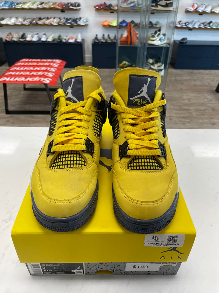 Jordan 4 Retro Lightning (2021)- Worn