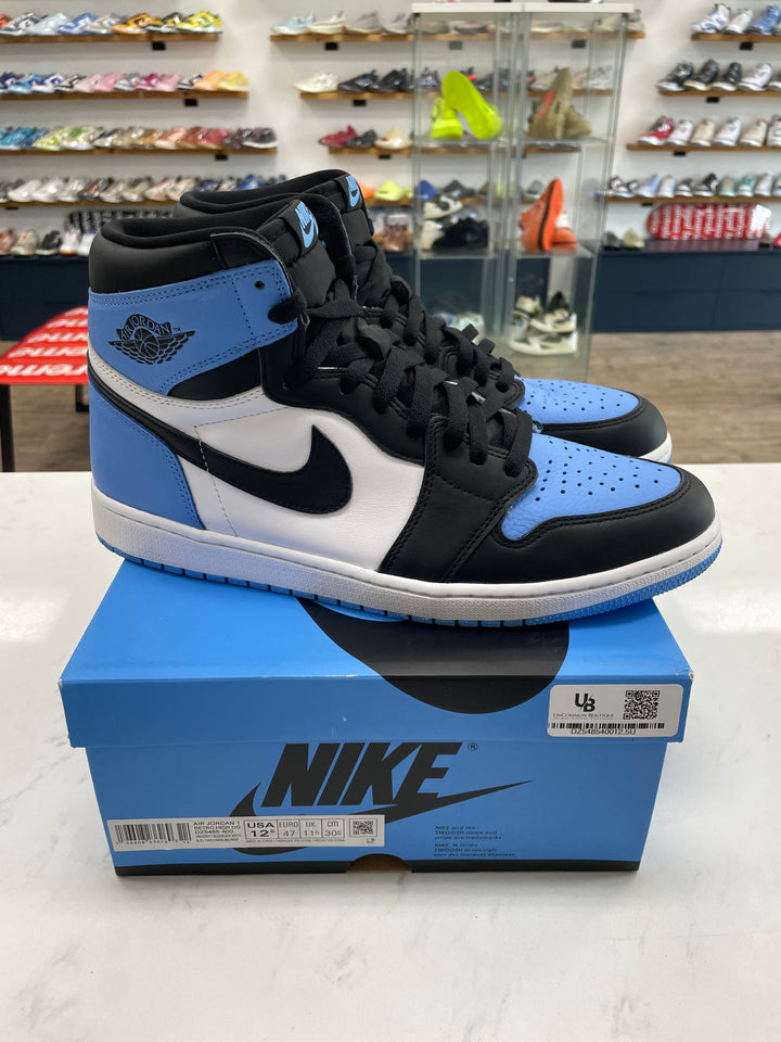Jordan 1 Retro High OG UNC Toe- Worn