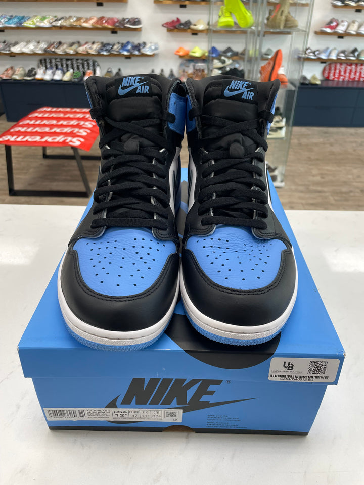 Jordan 1 Retro High OG UNC Toe- Worn