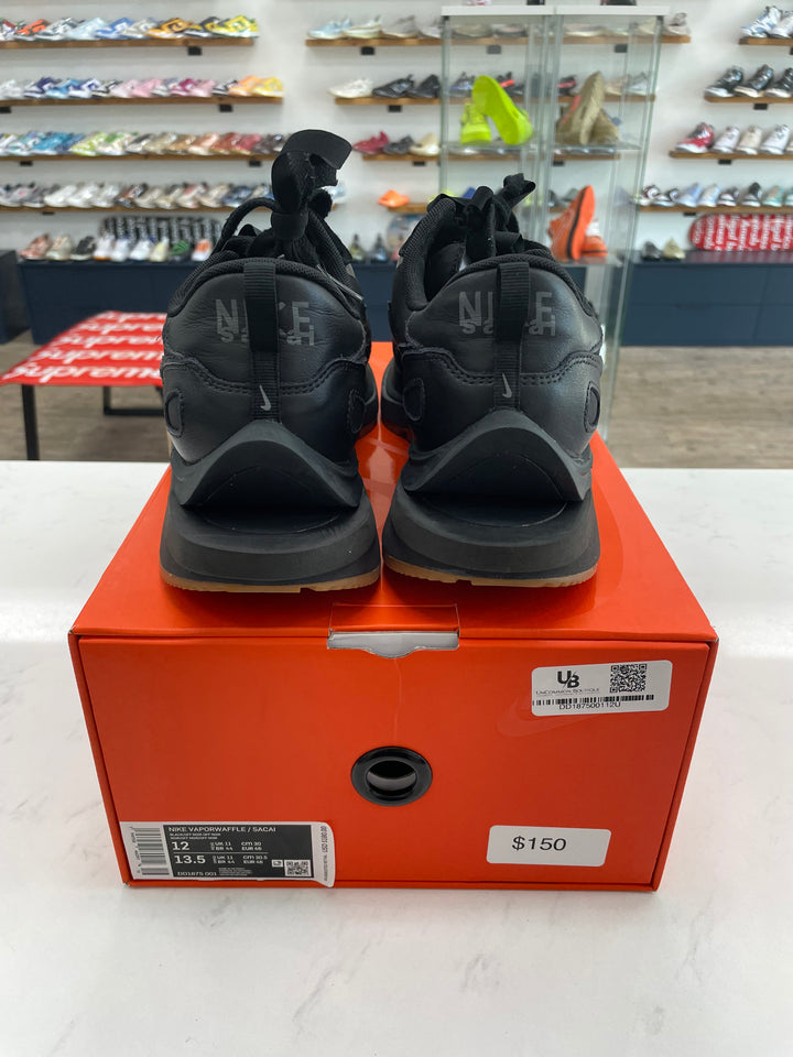 Nike Vaporwaffle sacai Black Gum- Worn