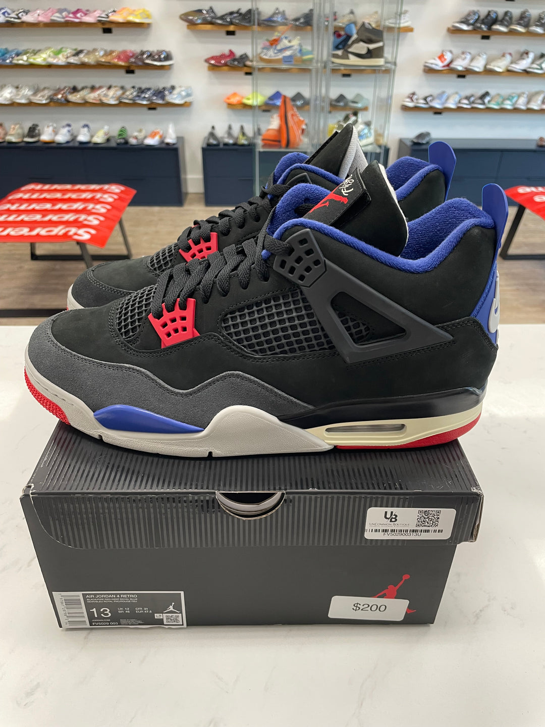 Jordan 4 Retro Rare Air (White Lettering)- Worn