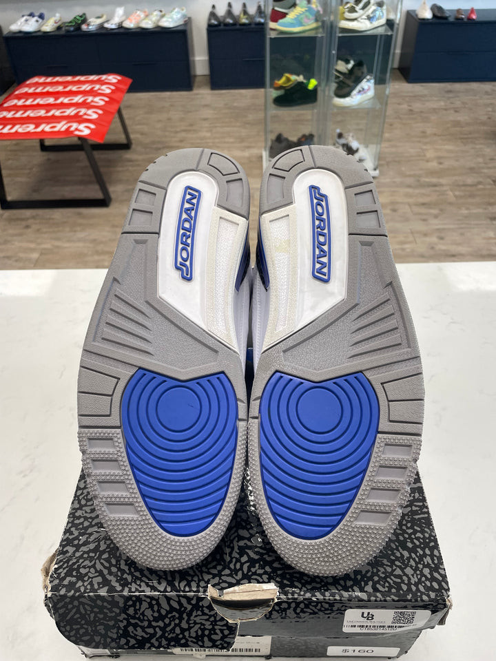 Jordan 3 Retro Racer Blue- Worn