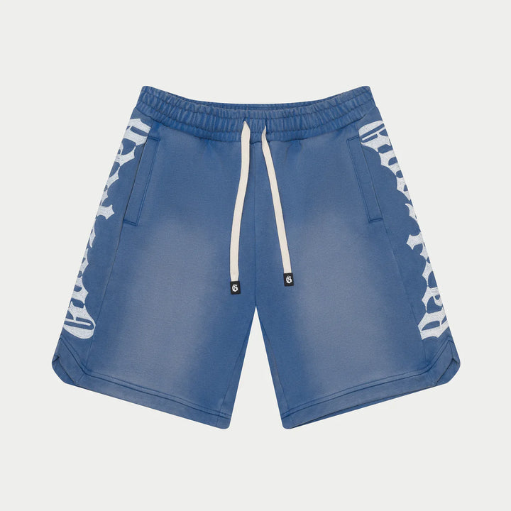 GODSPEED CourtSide Shorts Blue Sun Fade