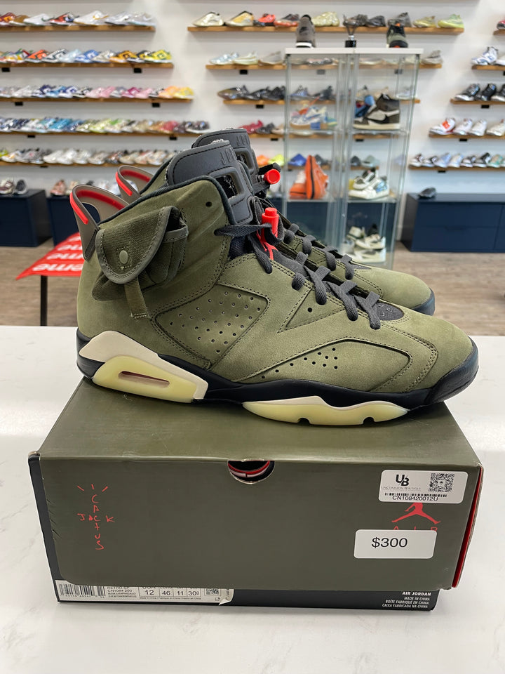 Jordan 6 Retro Travis Scott- Worn