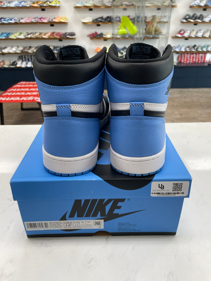 Jordan 1 Retro High OG UNC Toe- Worn